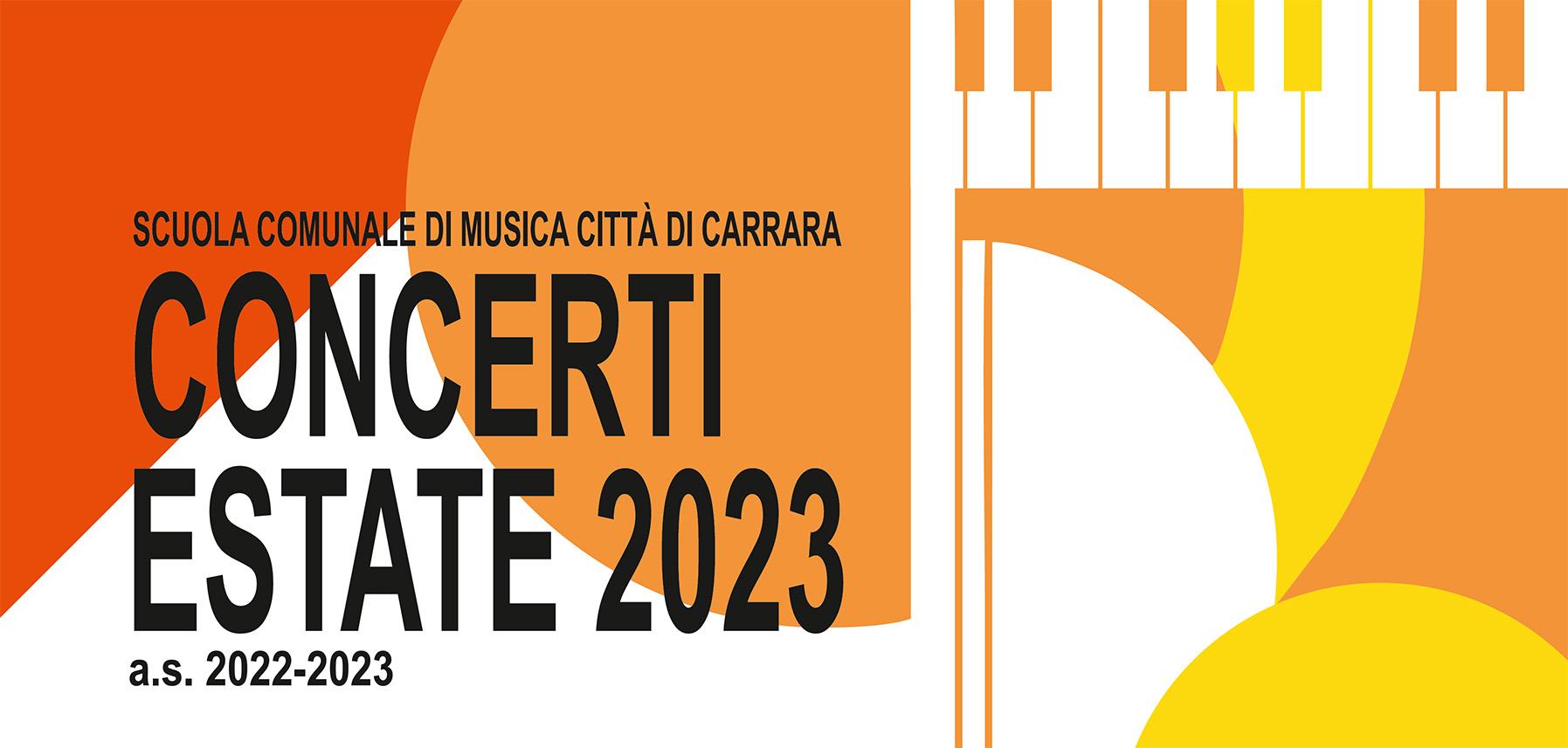 banner concerti scuola di musica 2023