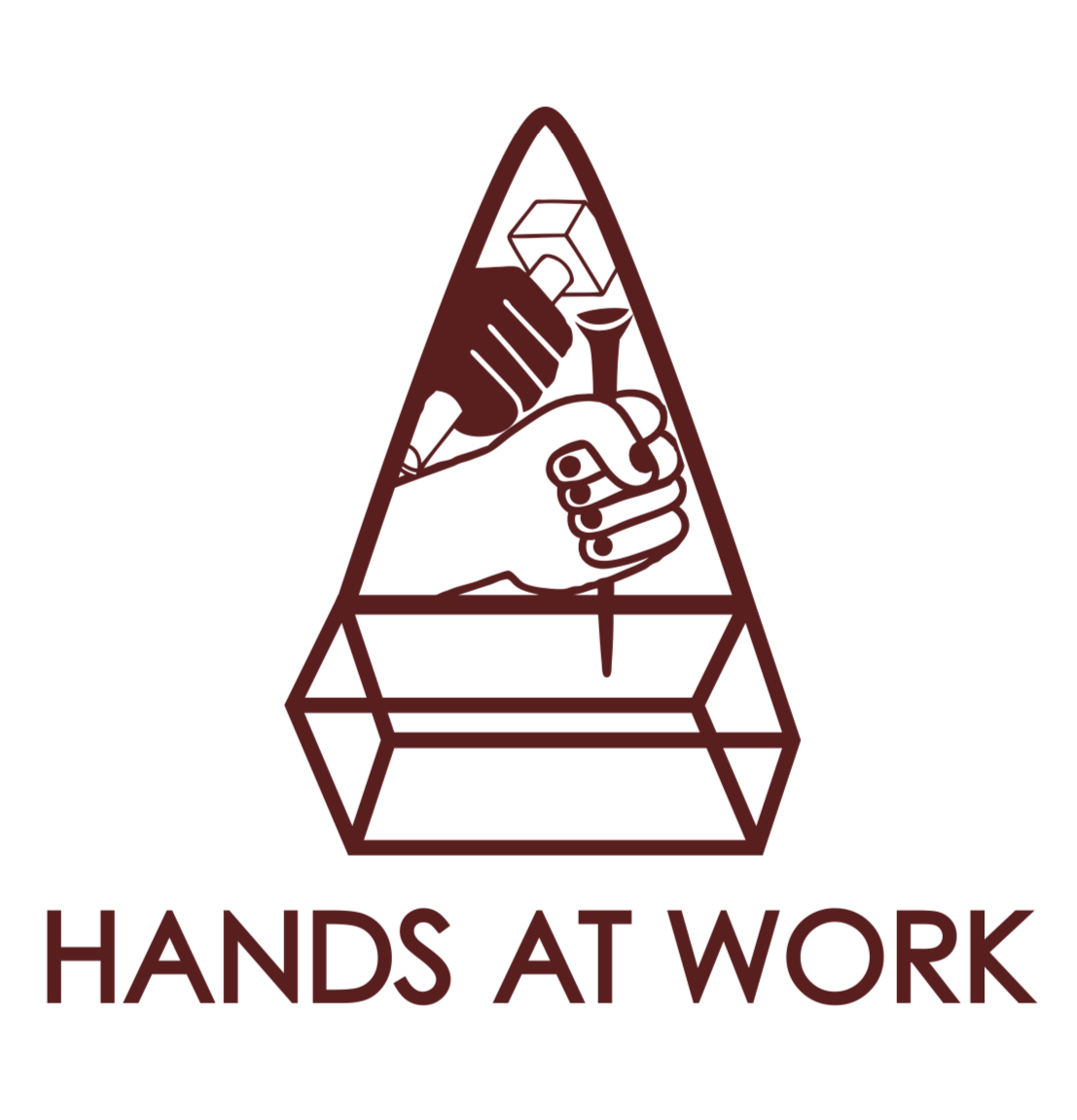 logo progetto hands at work